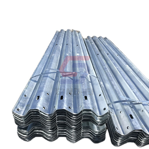 AASHTO M180 Q235B Q345B S355jr Q355B A36 4130mm 4320mm acciaio autostrada Guardrail polvere zincato barriera stradale Made in China - Product Image 1