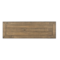 Étagère à livres Console Table basse latérale Meubles de salon Décoration d'hôtel Table Console en bois cristal