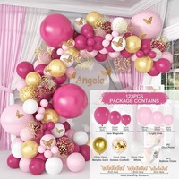 Ballons en latex personnalisés pour fête de naissance, décoration de fête d'anniversaire pour enfants, ensemble de ballons, guirlande de ballons, kit d'arche de ballons, décoration pour mariage, fête de remise de diplôme