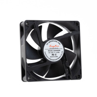 Ventilateur de refroidissement axial à roulement à billes sans balais DC 12V 24V 8020 à faible bruit, haute performance, PWM, IP68 IP67 IP54, haut débit d'air (CFM), 80x80x20mm, OEM