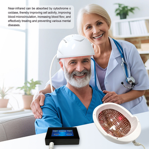 Capacete de Terapia de Luz Infravermelha Neurônica Suyzeko Profissional para Estimulação de Neurônios Cerebrais 810nm 1070nm para Névoa Cerebral - Product Image 6