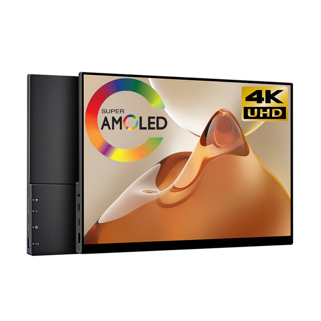 15.6 Inch 2160P 4k Type C Laptop Office Gaming OLED Touch Screen Anti-blue Light Portable Monitor Portail Extra Display