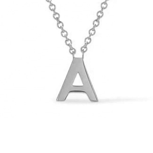 <span class=keywords><strong>Collana</strong></span> Maimang Personalizzata Classica e Senza Tempo in Argento 925 Placcato <span class=keywords><strong>Oro</strong></span> 18k <span class=keywords><strong>con</strong></span> Delicata Catena e <span class=keywords><strong>Iniziale</strong></span> Maiuscola - Product Image 5