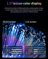 Écran OLED portable de 16 pouces 4K 3840x2160 pour jeux avec interface Type C, fréquence de rafraîchissement de 240 Hz, contrôle tactile pour ordinateur portable PS5