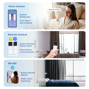 ARODDY Binario <span class=keywords><strong>per</strong></span> <span class=keywords><strong>Tende</strong></span> Automatico Bianco 1.8-3m Compatibile con Alexa e Homekit, Binario Motorizzato <span class=keywords><strong>per</strong></span> <span class=keywords><strong>Tende</strong></span> - Product Image 2