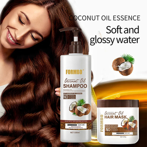 Shampoo à la noix de coco 500ml, shampooing rafraîchissant et lissant, améliore la rugosité, protège les cheveux, contrôle le sébum, hydratation, nettoyage en profondeur - Product Image 2
