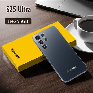 Vente en gros de téléphones mobiles S25 Ultra, écran HD de 6,6 pouces, 256 Go, processeur octa-core, double SIM, approvisionnement direct d'usine - Product Image 2