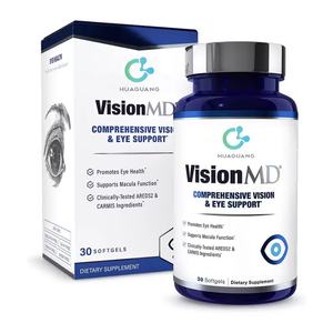 Vitamine pour les yeux Capsules minérales Contient Lutéine Zéaxanthine Zinc Vitamine C E Supplément pour la santé des yeux pour adultes Soutient la sécheresse de la vision - Product Image 1