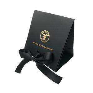 ถุงกระดาษเนื้อละเอียดขนาดเล็กสุดหรูสำหรับใส่ของขวัญ ดีไซน์สวยงาม เหมาะสำหรับใส่สร้อยข้อมือ สร้อยคอ ต่างหู อัญมณี แว่นตา พร้อมเคลือบ - Product Image 1