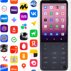 Teléfono Móvil Ruso con Teclado Grabado Duoqin F22 <span class=keywords><strong>Pro</strong></span>, Android 12, Pantalla Táctil Inteligente, 4G, Envío Gratis, Qin F22 <span class=keywords><strong>Pro</strong></span> - Product Image 4