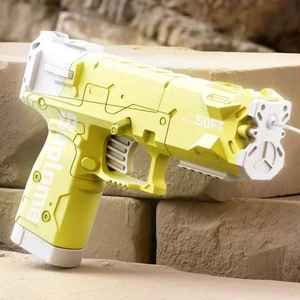 Pistolet à eau manuel Luckykoo pour garçons, jouet d'extérieur pour l'été, haute pression, tir continu, rebond automatique - Product Image 2