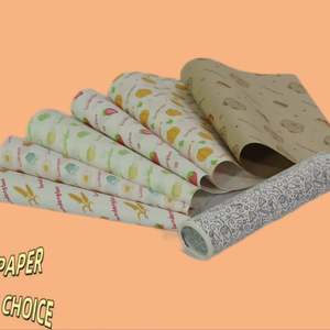 1000 Piezas de Papel para Envolver Hamburguesas con Recubrimiento de PE Impermeable y Resistente a la Grasa para Empacar Sándwiches - Product Image 1