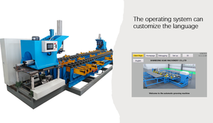 Metal işleme için otomatik lazer kesim ve kanal açma makinesi yangın koruma boru üretim hattı - Product Image 2