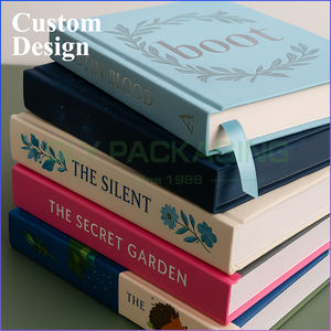 Vente en gros Impression de livres romans à couverture rigide avec estampage et bords pulvérisés pour l'édition Premium - Product Image 1