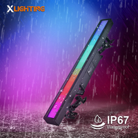 Barre lumineuse stroboscopique Xlighting IP67 étanche avec DMX 512, projecteur mural à pixels pour tournées, scènes, DJ, discothèques et concerts
