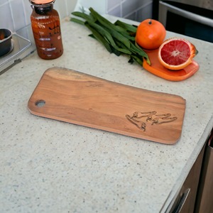 Laser Different Designs Cutting Board with Hanging Hole for Kitchen Ware Chopping <b>Blocks</b> and Pizza Serving Wooden Boards - Product Image 5