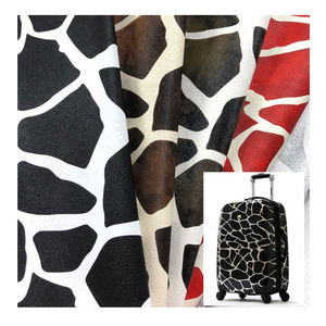 レキシンキリンPVC0.8MMビーガンプリントフェイクバッグ合成皮革素材生地装飾張り用 - Product Image 1