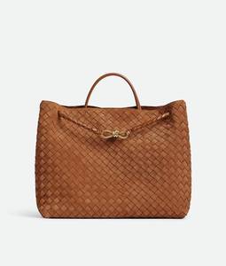 Sac à main Bottega BV Small Andiamo en cuir Intrecciato souple avec détail de nœud signature et bandoulière coulissante Veneta - Product Image 6