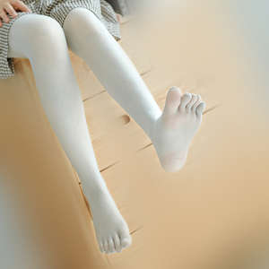 Collants grande taille noirs pieds piétinés adolescents jeune fille douce <span class=keywords><strong>nylon</strong></span> ultra-mince coupe aléatoire orteil chaussettes - Product Image 3