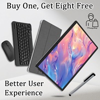YPORANGECHENG Tablet PC Layar Kapasitif 10.1 inci Baru, MTK Octa Core Android 12.0 Wi-Fi GSM 3GB/64GB Penyimpanan 1280x800 Bisnis