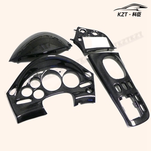 マツダ用カーボンファイバーRX7FD3S内部交換用 (4個) LHD (取り付け作業が必要になります) 高品質