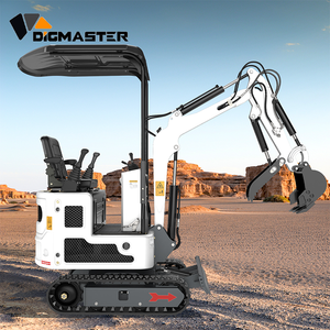 Pilot Control 1 Ton Mini Excavator with EPA Engine B&amp;S Gas Engine Hydraulic Pump &amp; Crawler Excavator <strong>Track</strong> <strong>Digger</strong> &amp; Thumb - Product Image 3