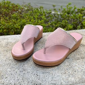 Nuevas Sandalias de Plataforma con Punta Abierta para Mujer, Chanclas Casuales de Moda Hechas a Mano - Product Image 5