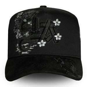 Nuovo Design Cappelli I'm a Star Rico 100% Cotone Ricamati con Strass, Cappellino Sportivo a 5 Pannelli con Visiera in Strass, Berretti da Baseball Gorras Rico Hats - Product Image 5