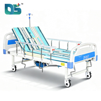 Elevación Trasera 0-75 °   Elevador de Piernas 0-30 °   Fall Legs 45 °   Cama de Hospital Manual Ajustable con 5 Funciones y 4 Manivelas