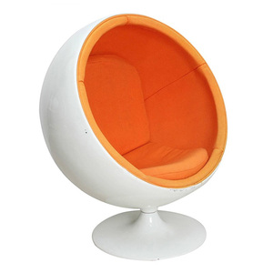 Lee West Stereo Pod Alpha Vỏ ghế hiện đại xoay phòng khách Ghế giải trí phòng chờ sợi thủy tinh Loa ghế với Ottoman - Product Image 1