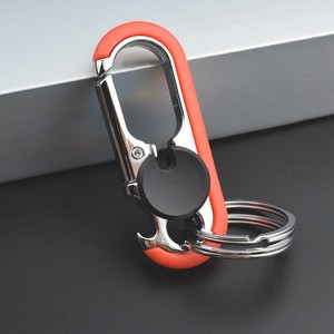 <span class=keywords><strong>Portachiavi</strong></span> da Auto in Metallo da Appendere in Vita, Creativo e Multifunzionale con Apribottiglie, <span class=keywords><strong>Portachiavi</strong></span> da <span class=keywords><strong>Uomo</strong></span> per Affari - Product Image 3