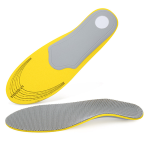 Semelles orthopédiques pour chaussures avec soutien de la voûte plantaire, respirantes, amortissantes et absorbant les chocs - Product Image 1