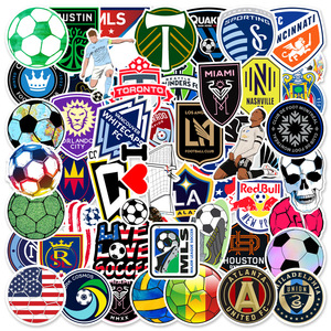Venta al por Mayor de 50 Pegatinas de Vinilo PVC <span class=keywords><strong>con</strong></span> Diseño de <span class=keywords><strong>Estrellas</strong></span> del Equipo de Fútbol de <span class=keywords><strong>Argentina</strong></span> para Decoración Navideña - Product Image 1