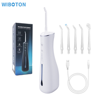 Hydropulseur Dentaire Électrique Portable 300ML à 5 Modes pour Nettoyage des Dents et Irrigation Buccale – Vente en Gros
