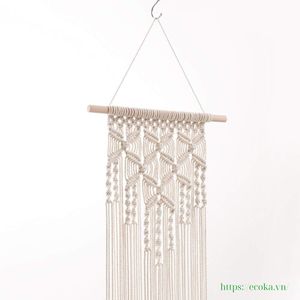 Decoración de Pared de Macramé en Oferta con Fibras de Cuerda 100% Algodón para Interiores de Hoteles Boutique y Spas de Vietnam - Product Image 3