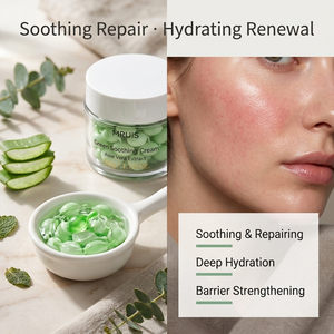 MRUIS 50g Gül Kolajen Amino Asit Sıkılaştırıcı Kapsül Krem Tek Doz Lifting Anti-Aging Işıltılı Yüz Kremi - Product Image 4
