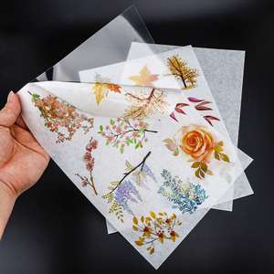 Papel Adhesivo Translúcido Mate Japonés para Impresión de Inyección de Tinta FX, A3 420x297, con Reverso de Plástico Transparente - Product Image 3