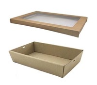 Boîtes en carton rigide personnalisées en gros pour l'emballage alimentaire, boîte à gâteau, boîte à dessert, boîte à pâtisserie