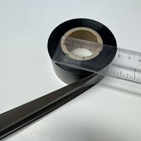 Ruban de transfert thermique Denisson compatible, multicolore, noyau 38 mm, résine lavable, 400 m de long, double face, pour imprimante d'étiquettes de vêtements