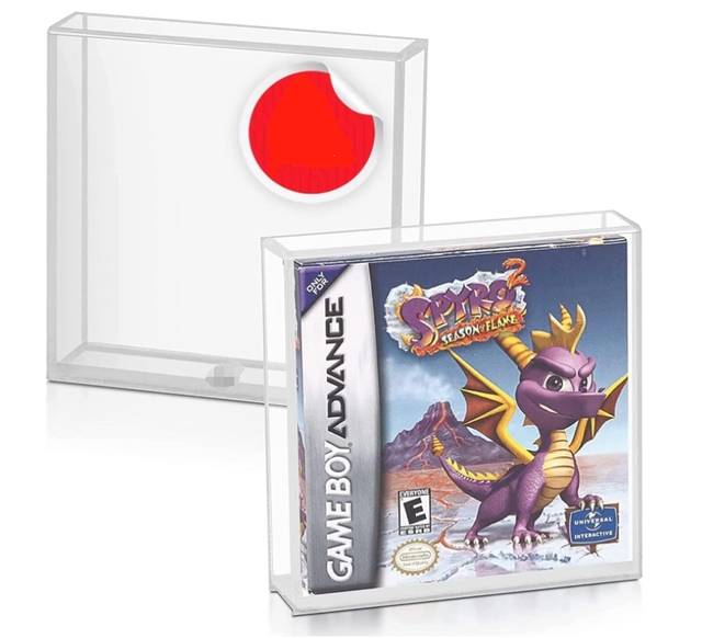 Nintendo Game Boy and Game Boy Advance Acrylic Video Game Box Protector case