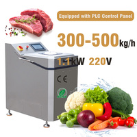 Essoreuse industrielle pour légumes 300-500 kg/h, sécheuse commerciale pour fruits et légumes, machine de déshydratation alimentaire