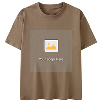 Herren Hochwertiges 100% Schweres Baumwoll-T-Shirt Übergroßer Schnitt Anpassbares Blanko-Shirt für DTG-Druck & Siebdruck