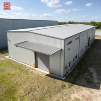 Entrepôt industriel en structure métallique préfabriquée ZTSS, bâtiment métallique moderne avec certification CE et dimensions personnalisées