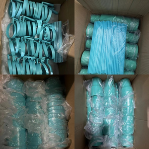 مشروبات خفيفة 2 في 1 كومبو أكواب بهلوان استاد قابلة لإعادة الاستخدام كوب شرب الفشار كوب بلاستيك مانعة للتسرب حامل وعاء مع ماصات - Product Image 6