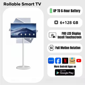 Nuevo Televisor Inteligente HD Portátil de 32 Pulgadas con WIFI, Android 13 OS, Google Play, LED Blanco para Negocios, Hogar, Fiestas, Juegos y Entretenimiento - Product Image 2