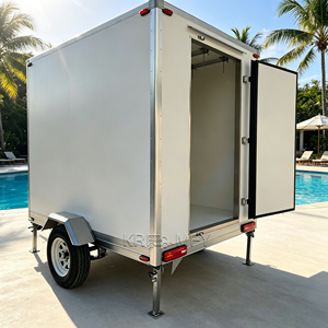 Portable Refrigerated <b>Concession</b> Durable Cold Storage Commercial Freezer Mobile Coffee <b>Trailer</b> - Product Image 2