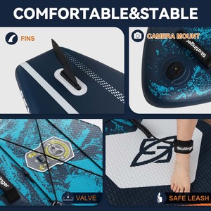 Tabla de SUP Inflable Skatinger 2026, Nuevo Diseño Personalizado, Calidad Premium, 450LBS, Tabla de <span class=keywords><strong>Paddle</strong></span> <span class=keywords><strong>Surf</strong></span> - Product Image 6