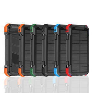 Quảng Đông Xách Tay Năng Lượng Mặt Trời Sạc 20000MAh Hand Crank Power Pack Với Có Thể Tháo Rời Năng Lượng Mặt Trời Tấm 20W Được Xây Dựng Cáp Thuốc Lá Nhẹ Hơn - Product Image 6