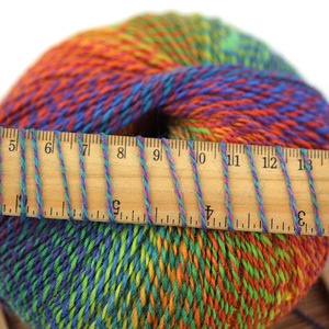 High Quality Rainbow Green <strong>Red</strong> Fine Knitting Yarn <strong>Wool</strong> Crochet Yarns for Baby Diy Hand Knit Sweater Scarf - Product Image 2