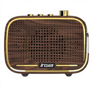 Inwa Retro for V2.0 2.0 <b>Channel</b> Speaker AirPlay Battery 200-500mAh Portable Wireless Loud Volume for Computer Party Traveling - Product Image 1